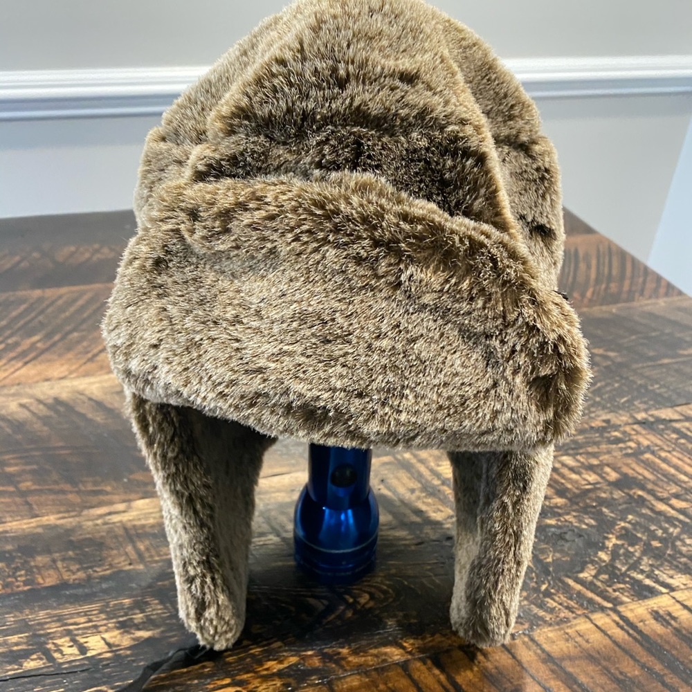 Fuzzy trapper hat